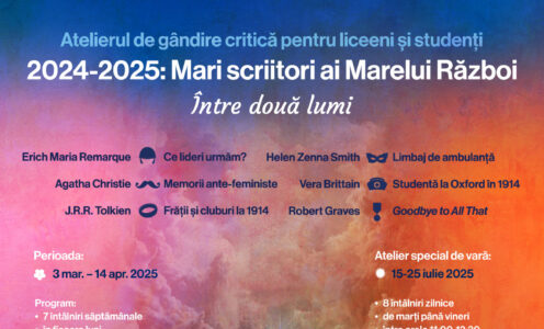 Atelier de gândire critică pentru liceeni și studenți, desfășurat la UBB
