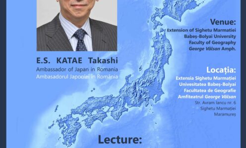E.S. KATAE Takashi, Ambasadorul Japoniei în România, în vizită la UBB – extensia Sighetu Marmației