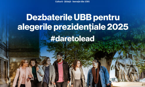 A doua dezbatere prezidențială organizată de UBB și Rethink România