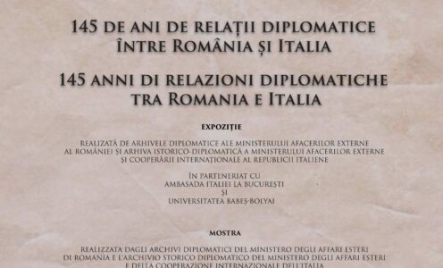 Expoziția „145 de ani de relații diplomatice între România și Italia” la UBB