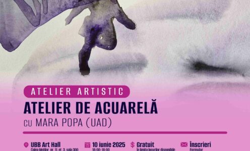 Ateliere de acuarelă și linogravură, în cadrul Săptămânii Patrimoniului UBB