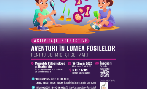 Aventuri în lumea fosilelor – activități educative în cadrul Săptămânii Patrimoniului UBB