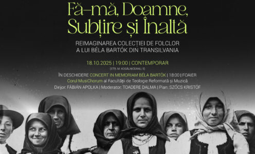 Cantica Profana – Transilvania între Bartók și Jazz la UBB Cultural