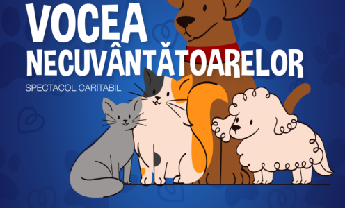 Spectacol caritabil organizat de Fundaţia UBB în cadrul campaniei „Vocea necuvântătoarelor”