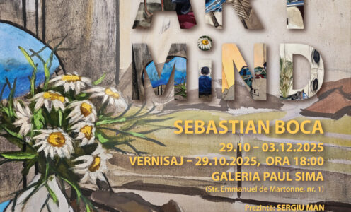 Expoziția „ARTMiND – Sebastian Boca”, la Galeria Paul Sima a UBB
