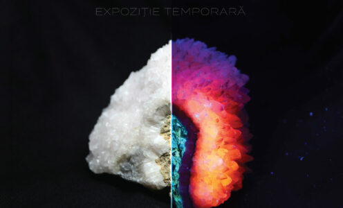 Expoziție interactivă despre minerale fluorescente, la UBB Reșița