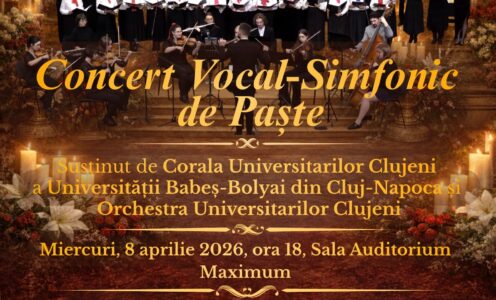 Concert Vocal-Simfonic de Paște la Universitatea Babeș-Bolyai