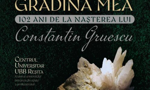 Expoziție dedicată lui Constantin Gruescu, la Muzeul Florilor de Mină UBB Reșița