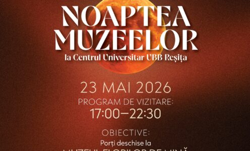 Muzeele UBB din Reșița își deschid porțile la Noaptea Muzeelor 2026