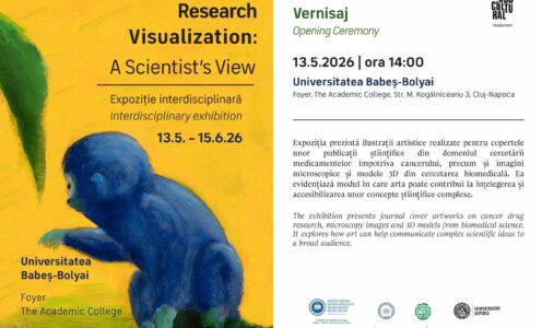Expoziția „Research Visualization: A Scientist’s View”, organizată la UBB